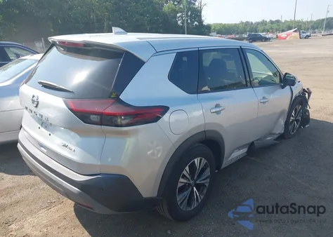 2021 Nissan Rogue Sv из США, поврежденный, VIN 5N1AT3BB8MC736504